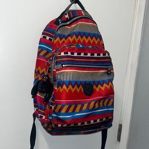 🎒 Kipling Tribal Seoul nylon backpack 15” Large